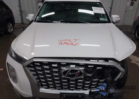 2021 Hyundai Palisade Sel from USA, damaged, VIN KM8R3DHEXMU178739